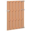 vidaXL Gartentor 100 x 150 cm WPC und Aluminium Braun