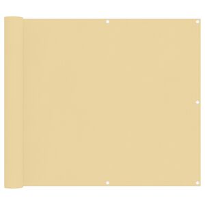 vidaXL Balkonsichtschutz PU-beschichtetes Oxford-Textil alu