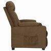 vidaXL Relaxsessel Braun Stoff