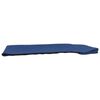 vidaXL 3-Bow Bimini Top Blau 183x180x137 cm