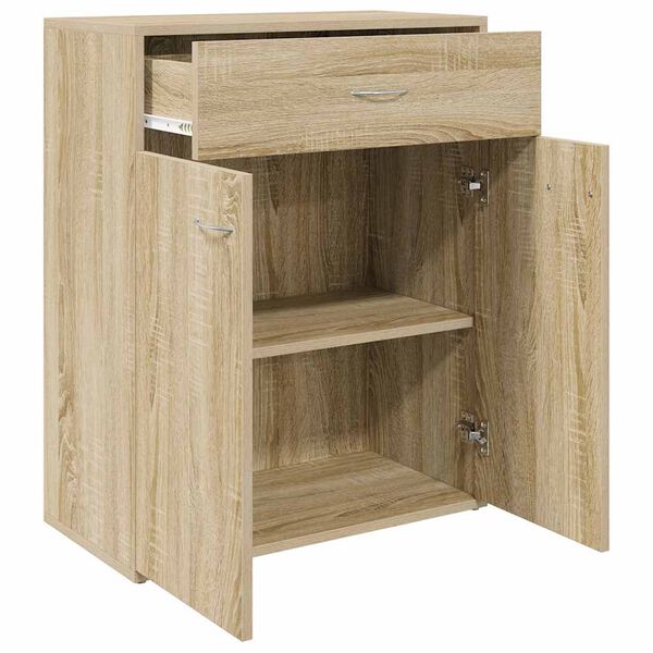 vidaXL Sideboard Sonoma-Eiche 60x30x75 cm Holzwerkstoff