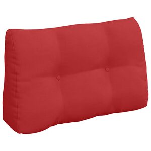 vidaXL R&uuml;cken Kissen Rot 80 x 24 x 50 cm Stoff
