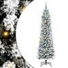 vidaXL K&uuml;nstlicher Weihnachtsbaum Wei&szlig; 210 cm