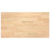 vidaXL K&uuml;chenarbeitsplatte 120x63,5x4 cm Massivholz Eiche Rechteckig