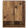 vidaXL Wandschrank Wandmontiert Altholz 60 x 31 x 70 cm Holzwerkstoff