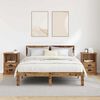vidaXL Nachttisch 2 pcs Altholz 36 x 43 x 60 cm Holzwerkstoff