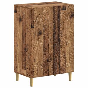 vidaXL Schuhschrank DELFT 59,5 x 39,5 x 90 cm Holzwerkstoff Altholz