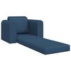 vidaXL Schlafsofa Blau 98 x 71 x 83 cm Stoff
