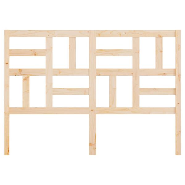 vidaXL Kopfteil 126x4x104 cm Massivholz Kiefer