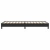 vidaXL Boxspringbett ohne Matratze Schwarz 80x220 cm Samt