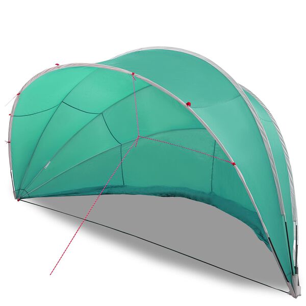 vidaXL Pool-Dome Blau 546 x 516 x 250 cm