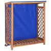 vidaXL Kaminholzregal 105x38x115 cm Akazie Massivholz