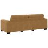 vidaXL Sofa Set 3 pcs Braun 221 x 80 x 80 cm Samt