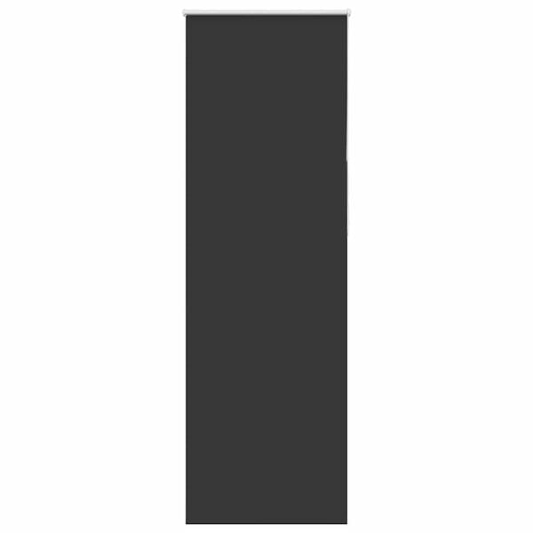 vidaXL Verdunkelungsrollo Schwarz 70x210 cm Stoffbreite 65,7 cm