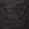 Capi Blumenk&uuml;bel Nature Rib Kugel 42x38 cm Schwarz KBLR270