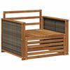 vidaXL Outdoor Mittelsofa Natur