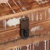 vidaXL Aufbewahrungsbox mit Speicher Braun Massivholz Mango