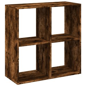 vidaXL Raumteiler-B&uuml;cherregal R&auml;uchereiche 69,5x29x69,5 cm