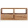 vidaXL TV-Schrank 90x30x40 cm Massivholz Teak