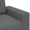 vidaXL 3-Sitzer-Sofa Dunkelgrau 220x78x80 cm Stoff