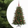vidaXL K&uuml;nstlicher Weihnachtsbaum mit Weihnachtskugel 120 cm 150 LEDs