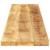 vidaXL Tischplatte 140x40x2,5 cm Rechteckig Raues Massivholz Mango
