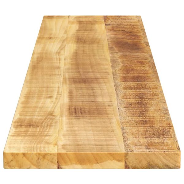 vidaXL Tischplatte 140x40x2,5 cm Rechteckig Raues Massivholz Mango