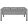 vidaXL 8-tlg. Garten-Lounge-Set Grau Kiefer Massivholz