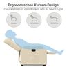 vidaXL Relaxsessel mit Aufstehhilfe Creme Stoff