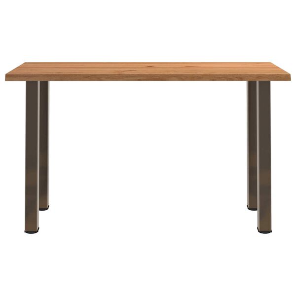 vidaXL Bartisch mit Baumkanten 180x80x102 cm Massivholz Rechteckig