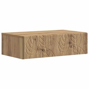 vidaXL Wandmontierter Beistelltisch 59 x 34,5 x 17 cm Holzwerkstoff