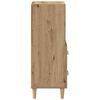 vidaXL Sideboard Artisan-Eiche 34 x 34,5 x 90 cm Holzwerkstoff