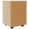 vidaXL Nachttische 2 pcs Sonoma-Eiche 30,5 x 30 x 43 cm Holzwerkstoff