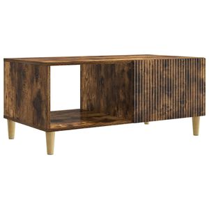 vidaXL Couchtisch R&auml;uchereiche 90 x 50 x 40 cm Holzwerkstoff