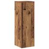 vidaXL Pflanzenst&auml;nder Altholz-Optik 33x33x100 cm Holzwerkstoff