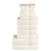 vidaXL 12 tlg. Premium-Handtuch-Set SOLUND Creme 600 g/m&sup2;