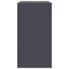 vidaXL Sideboard Anthrazit 67x39x73 cm Stahl