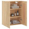 vidaXL Wandschrank Sonoma-Eiche 69,5x34x90 cm Holzwerkstoff