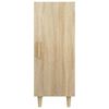 vidaXL Sideboard Sonoma-Eiche 34,5x34x90 cm Holzwerkstoff