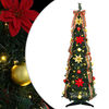 vidaXL K&uuml;nstlicher Weihnachtsbaum Gr&uuml;n 120 cm PVC