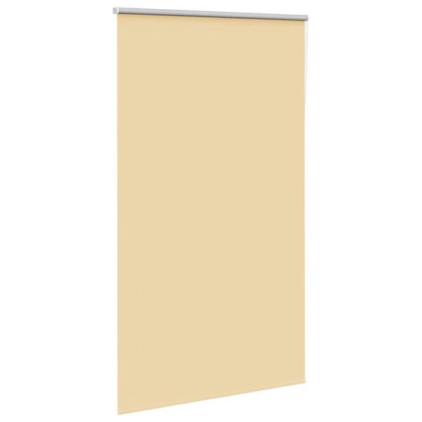 vidaXL Verdunkelungsrollo Beige 140x210 cm Stoffbreite 136,6 cm