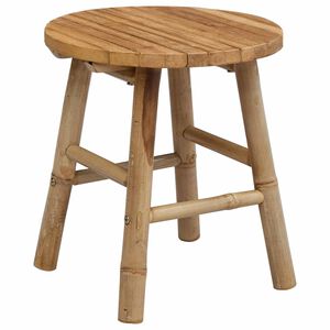 vidaXL Gartenaufbewahrung Hellbraun &Oslash; 38 x 42 cm Bambus