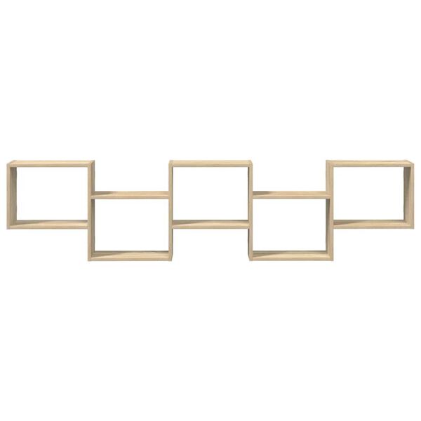 vidaXL W&uuml;rfelregal 5 F&auml;cher Sonoma-Eiche Holzwerkstoff