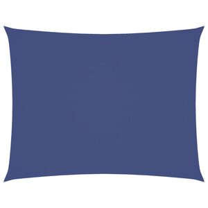 vidaXL Sonnensegel Oxford-Gewebe Rechteckig 3x4,5 m Blau