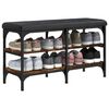 vidaXL Schuhbank R&auml;uchereiche 82x32x47 cm Holzwerkstoff