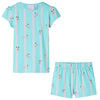 Kinderpyjama mit Kurzen &Auml;rmeln Ecru 104
