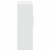 vidaXL Highboard Weiß 80x42,5x124 cm Holzwerkstoff