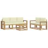 vidaXL Outdoor-Sofagarnitur 6 stk.
