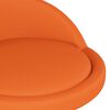 vidaXL Barhocker 2 Stk. Orange Kunstleder