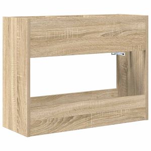 vidaXL Sonnenschirmhalter Sonoma-Eiche 65 x 24 x 50 cm Holzwerkstoff